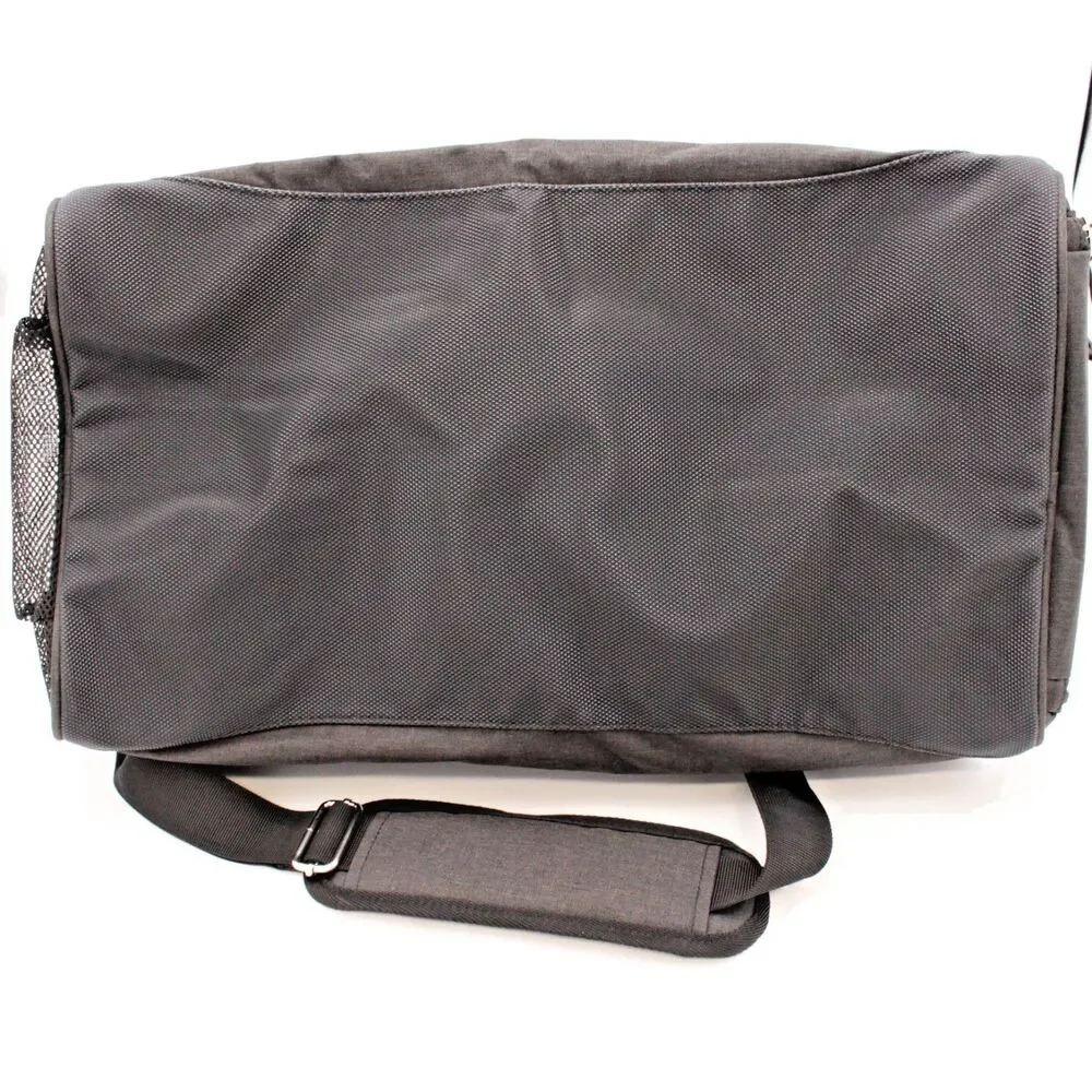 Fitgriff‎ V1 Black Gym Duffel Bag w/ Shoe Compartment Travel Bag New Tags